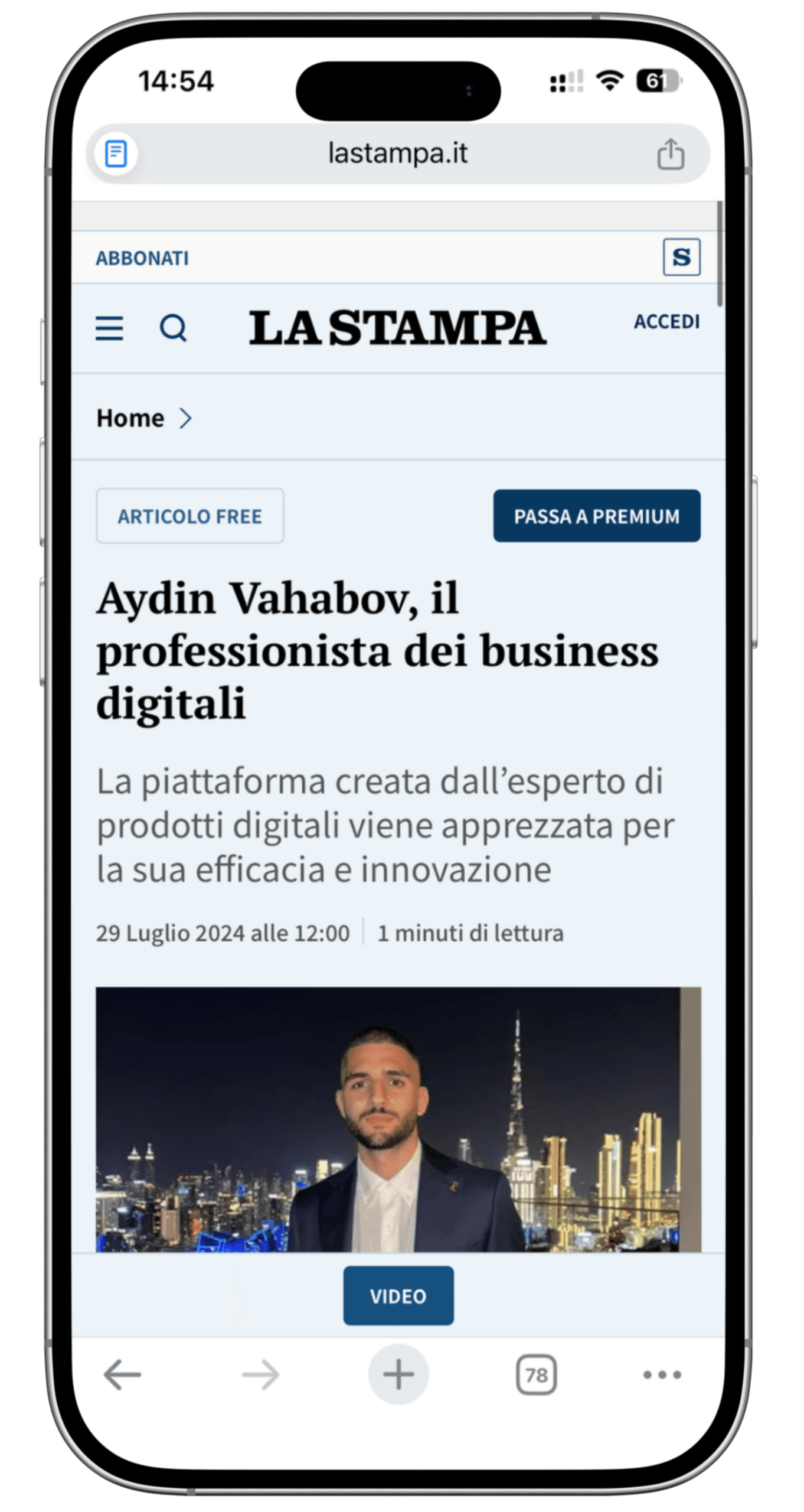 La Stampa - Mobile